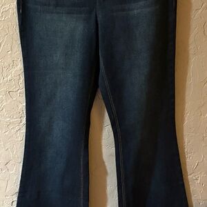 1822 Women’s Denim Dark Blue Flare Jeans